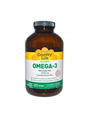 OMEGA-3 COUNTRY LIFE 300 капсул